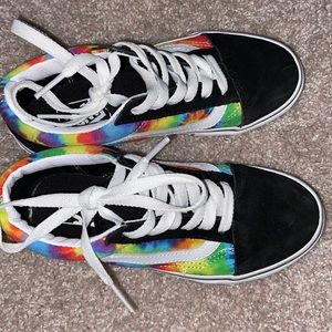 Tide Dye Vans